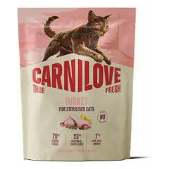 Carnilove Cat True Fresh Sterilised su kalakutiena, sausas maistas katėms 0,4 kg — 3 nuotrauka