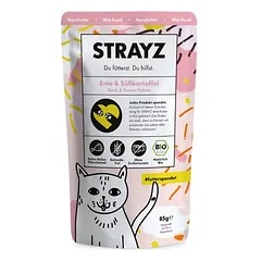 STRAYZ BIO Pouch drėgnas maistas katėms 6 x 85 g — 3 nuotrauka