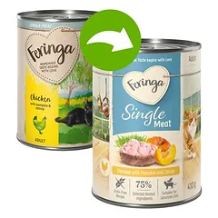 Feringa Single Meat meniu drėgnas maistas katėms 6 x 410 g — 2 nuotrauka