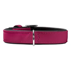 HUNTER antkaklis šunims Softie, Dydis: S-M, Spalva: ruda/juoda, Kaklo apimtis: 36 - 44 cm, Plotis: 2,8 cm — 2 nuotrauka