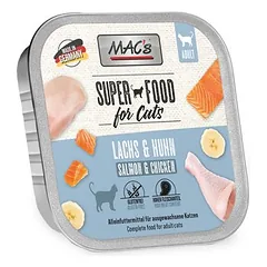 MAC's Cat lėkštutė, drėgnas maistas katėms, ekonominė pakuotė 32 x 100 g — 4 nuotrauka