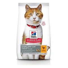 HILL'S - CHICKEN CAT SCIENCE PLAN STERILISIERTES JUNGES AUSSERHALBES HÜHNC