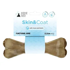 PAKA ZWIERZAKA PEPE Vet Skin&Coat funkcinis kaulas 13,5 cm (70 g) sveikai šunų odai ir kailiui