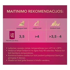Pilnavertis konservuotas pašaras suaugusioms katėms su triušiena padaže MY LOVE 85g x 24 — 4 nuotrauka