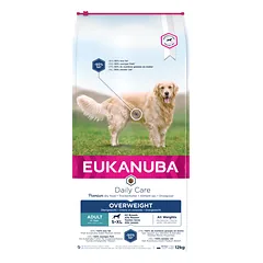Eukanuba Daily Care Overweight sausas maistas sterilizuotiems šunims su vištiena, AB, 12 kg