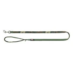 TRIXIE Premium pavadys, su neoprenu M-L 1m/20mm, kamufl./miško