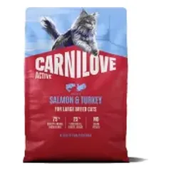 CARNILOVE CAT Active Salmon & Turkey Adult LARGE BREED