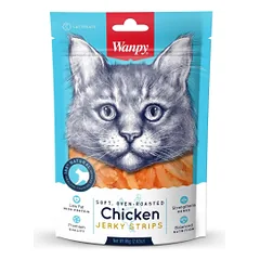 Wanpy skanėstas katėms, vytintos vištienos juostelės, minkštos, 80 g