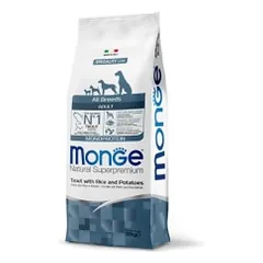 Monge Dry Dog All Br. Adult Monoprotein Trout, Rice&Potatoes 12kg