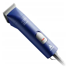 Andis AGCB Super Brushless - tylus, profesionalus kirpimo mašinėlė su bešepetėliniu varikliu ir keramine geležte - Mėlyna