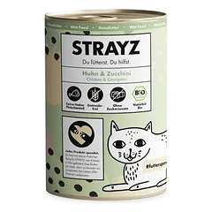 Sparpaket STRAYZ BIO Katze 24 x 400 g