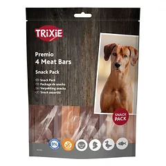 Trixie Premio 4 rūšių minkštų mėsos juostelių rinkinys, skanėstai šunims, 400 g