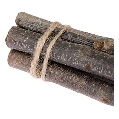 TIAKI Haselnuss-Knabberhölzer, TIAKI Haselnuss-Knabberhölzer 4er Set ca. 15 cm — 4 nuotrauka
