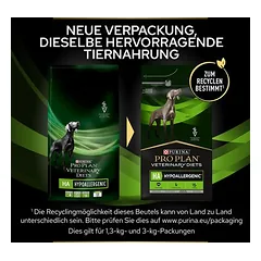 PURINA PRO PLAN Veterinary Diets HA Hypoallergenic sausas maistas šunims, > 10 kg — 5 nuotrauka