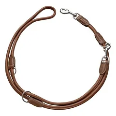 HUNTER reguliuojamas pavadėlis šunims Round & Soft, Dydis: 10/200, Spalva: juoda, Ilgis: 200 cm, Plotis: 1,0 cm — 2 nuotrauka