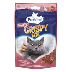 Skanėstai katėms PreVital Snack Crispy mix, 60 g