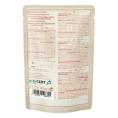 WILDES LAND Bio chicken&salmon ekologiši konservai katėms su vištiena ir lašiša, 85 g — 2 nuotrauka