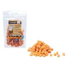 Beeztees skanėstai šunims vištienos kubeliai, Kiekis: 400 g — 2 nuotrauka