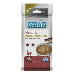 Farmina Vet Life Cat Hepatic Healthy Creamy Treat Chicken & Tuna 4x15 g
