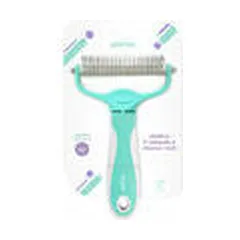 Deshedding comb 18,3x11,6cm — 2 nuotrauka
