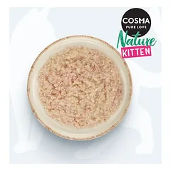 Cosma Nature Kitten Herz-Box drėgnas maistas kačiukams 3 x 70 g, < 79 g — 4 nuotrauka
