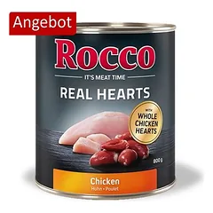 Sparpaket Rocco Real Hearts 24 x 400 / 800 g