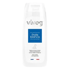 Vivog White Fur Shampoo - šampūnas šunims su balta ir šviesia vilna