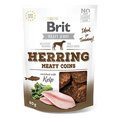 Brit Jerky Herring Meaty Coins skanėstas
