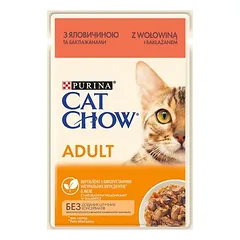 Cat Chow drėgnas maistas katėms 26 x 85 g — 2 nuotrauka