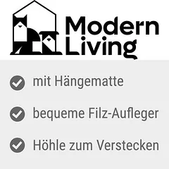 Modern Living draskyklė katėms Roca, šviesiai pilka — 4 nuotrauka