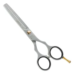 Henbor Superior Golden Line Thinner - vienpusės retinimo žirklės su matine apdaila, 30 dantų
