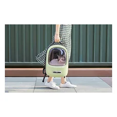 Gyvūnų transportavimo kuprinė PETKIT Breezy2 Žalia — 3 nuotrauka