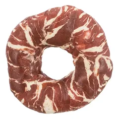 TRIXIE Denta Fun kramtymo žiedas su marmurine jautiena 2×10 cm 110 g