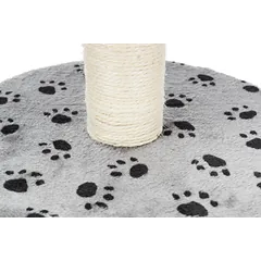 Trixie Toledo scratching post kačių namelis su draskomu stulpu ir guoliu, pilka, 61 cm — 3 nuotrauka