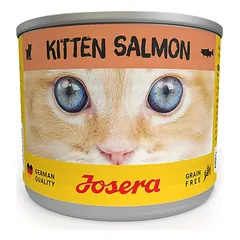 Josera Kitten Salmon begrūdis konservuotas pašaras jaunoms katėms su lašiša, 200 g