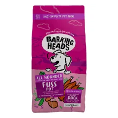 Barking Heads Fuss Pot Duck sausas pašaras su antiena šunims