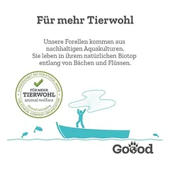 Goood Adult su tvariu upėtakiu, sausas maistas šunims, 1,5 - 2,9 kg — 3 nuotrauka