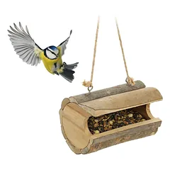 Paukščių lesyklėlė Relaxdays 10039272.0, 1 vnt, 12 × 35 × 18 cm