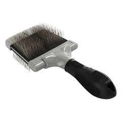 FURminator Large Soft dvipusis šepetys šunims ir katėms — 2 nuotrauka