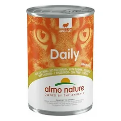 Almo Nature Daily su kalakutiena, drėgnas maistas katėms 400 g — 2 nuotrauka