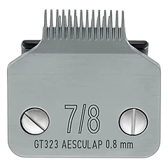 Aesculap 7/8 - Snap-On kirpimo peiliukas, puikiai tinka letenoms ir snukučiams
