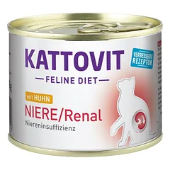 KATTOVIT Feline Diet Niere/Renal vištiena 185 g