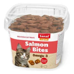 Sanal Salmon Bites skanėstai katėms