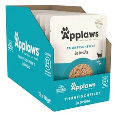 Applaws Cat Natural sultinyje, drėgnas maistas katėms, ekonominė pakuotė 24 x 70 g — 3 nuotrauka