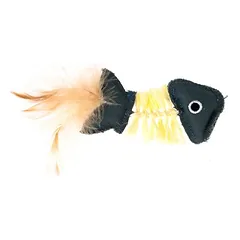 Modern Living Katzenspielzeug Canvas Fisch