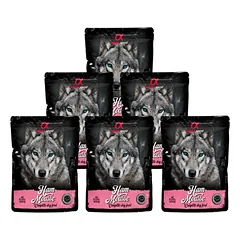 ALPHA SPIRIT WET putėsiai šunims su kumpiu 300g 6vnt (12)