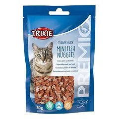 Trixie PREMIO dresūros skanėstai Mini Fish Nuggets katėms — 2 nuotrauka
