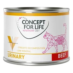 Concept for Life Veterinary Diet Urinary su jautiena, drėgnas maistas katėms — 2 nuotrauka