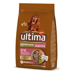 Ultima Medium / Maxi Digestive Well-Being su lašiša, sausas maistas šunims — 2 nuotrauka
