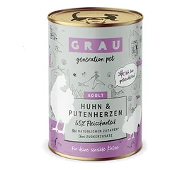 GRAU Schlemmertöpfchen be grūdų drėgnas maistas katėms 6 x 400 g — 3 nuotrauka